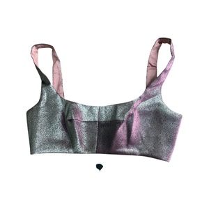 COPY - White Fox Boutique "Say Something Crop" in color FUSCHIA Size Medium